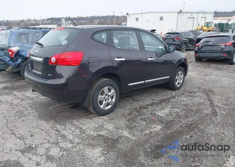 2014 Nissan Rogue Select S from USA, damaged, VIN JN8AS5MV2EW702461